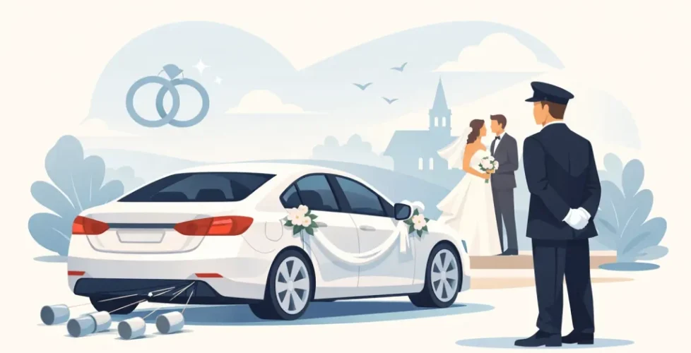 Wedding Car with Chauffeur Included