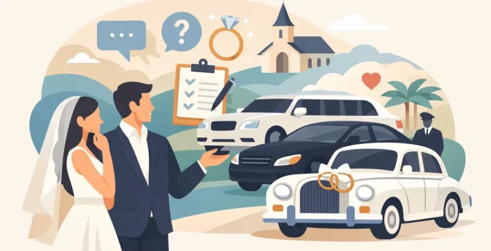 12 Questions to Ask Wedding Car Provider