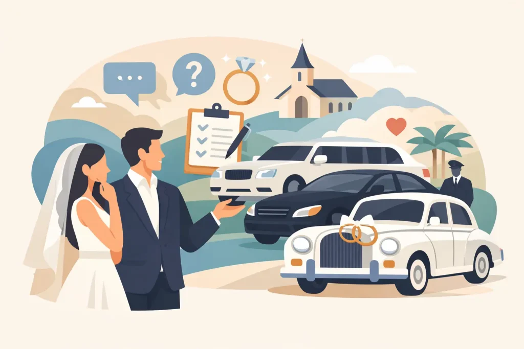 12 Questions to Ask Wedding Car Provider