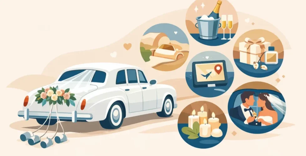 7 Bridal Car Extras Worth Having