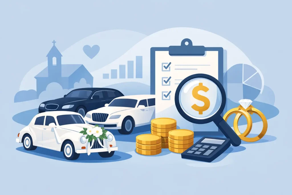 Are Wedding Car Prices Per Vehicle?