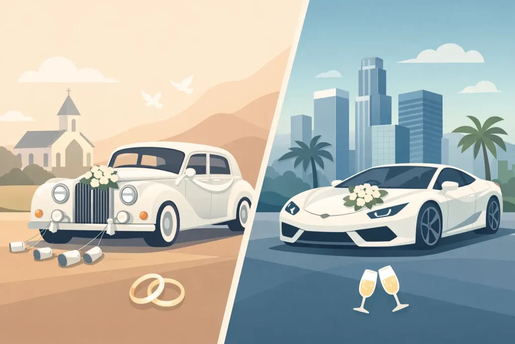 Classic vs Modern Wedding Cars: Which Fits?