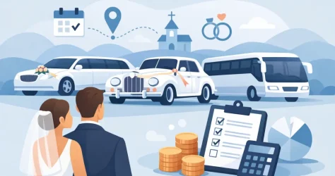 How to Budget Wedding Transport Properly