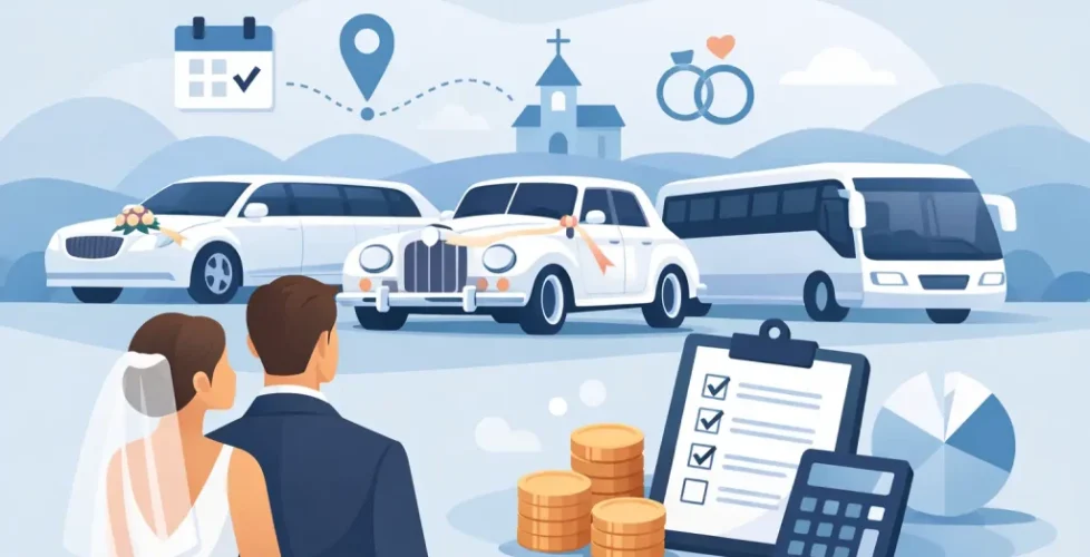 How to Budget Wedding Transport Properly