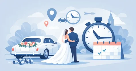 How to Plan Bridal Car Timings Properly