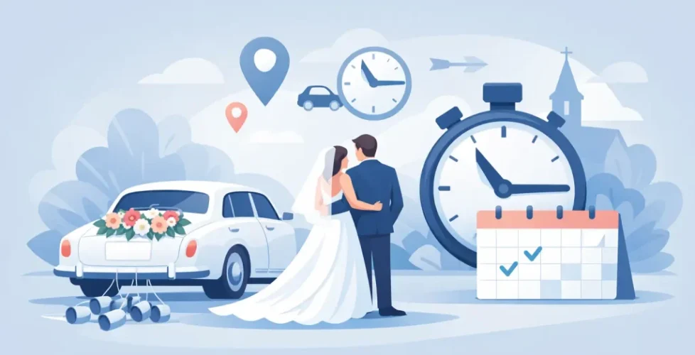 How to Plan Bridal Car Timings Properly