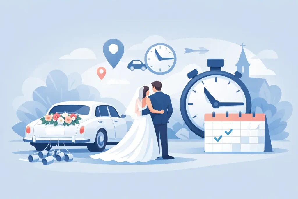 How to Plan Bridal Car Timings Properly