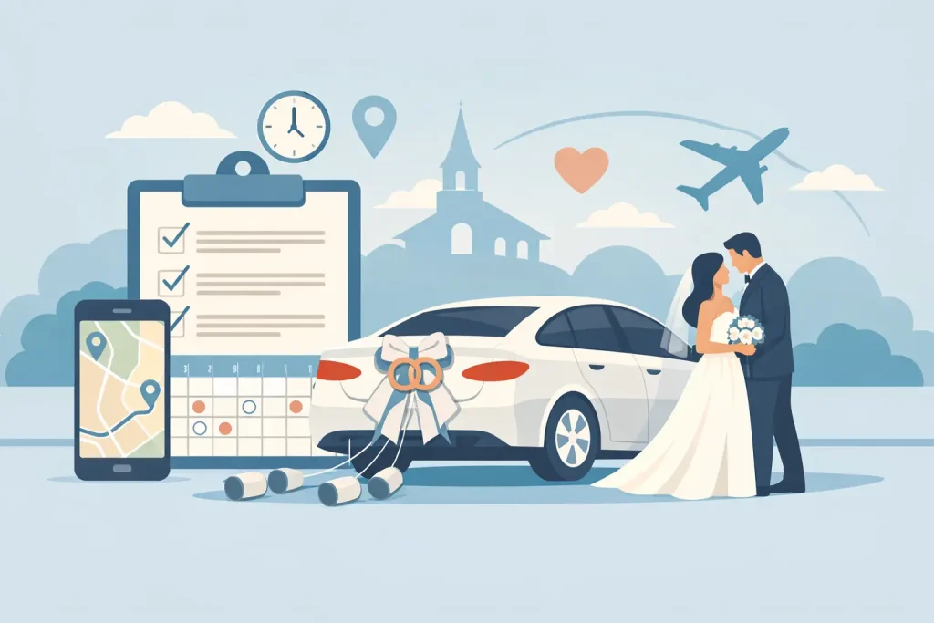 How to Plan Wedding Pickups Properly