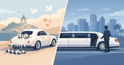 Wedding Car Hire vs Limousine: Which Fits?