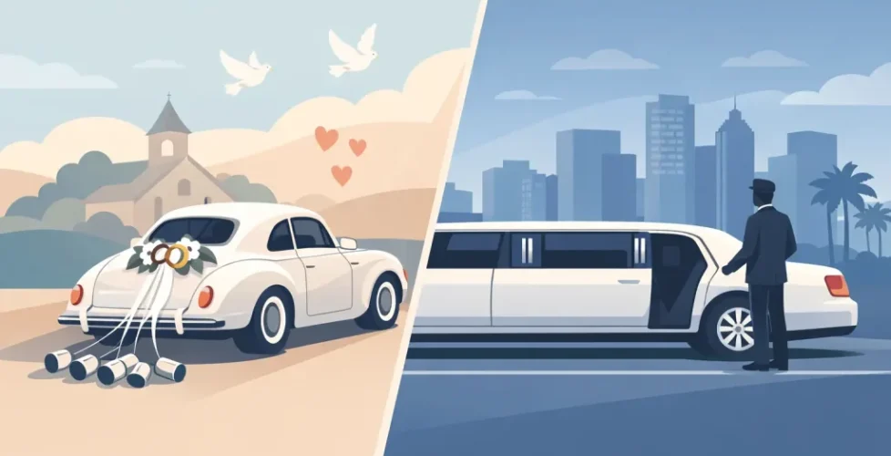 Wedding Car Hire vs Limousine: Which Fits?