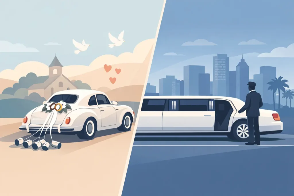 Wedding Car Hire vs Limousine: Which Fits?