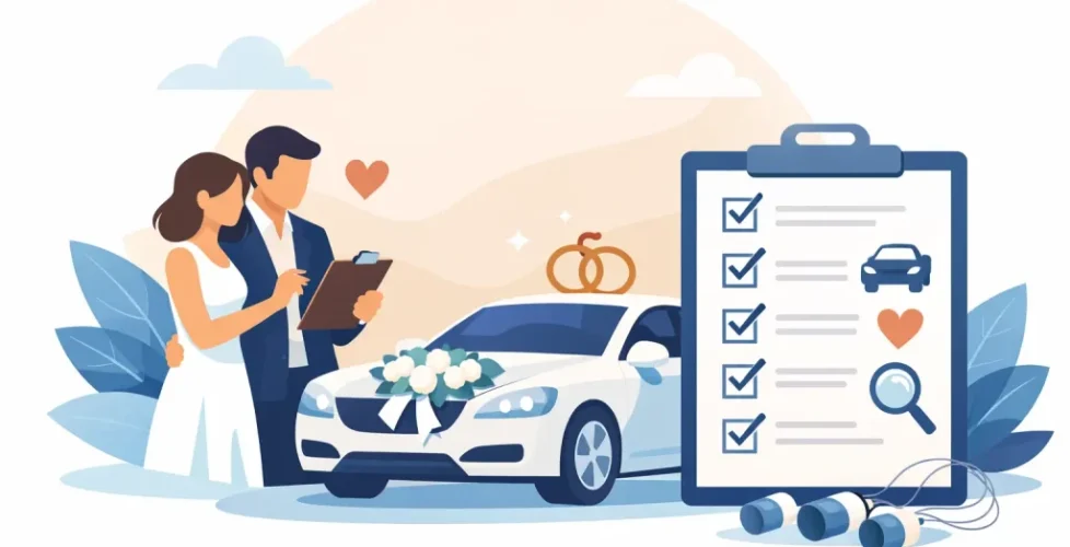 Wedding Car Viewing Checklist Guide