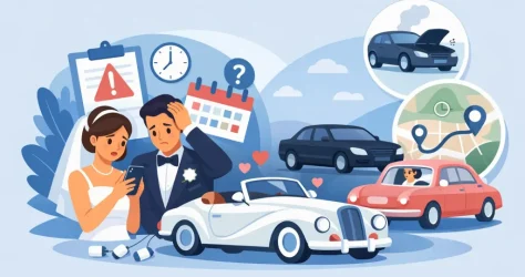 10 Wedding Car Booking Mistakes to Avoid