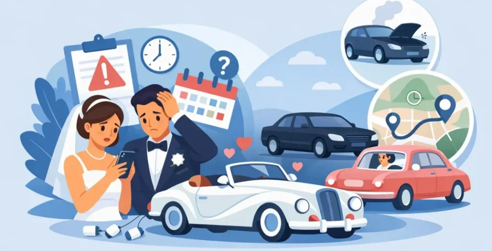 10 Wedding Car Booking Mistakes to Avoid