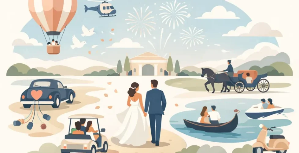 12 Wedding Venue Arrival Ideas That Feel Special
