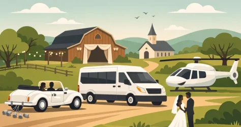 Wedding Transport Guide for Rural Venues