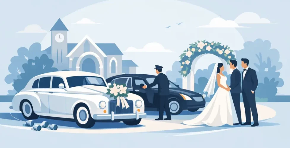 When Should Wedding Cars Arrive on the Big Day?