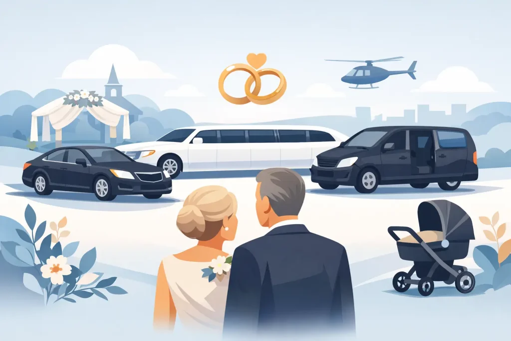 Best Transport Options for Parents at Weddings