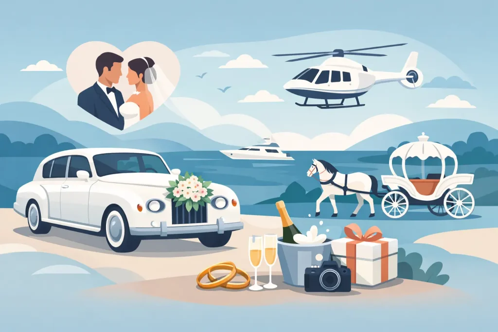 Best Wedding Transport Package Extras to Choose
