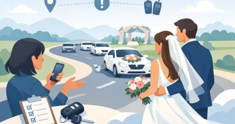 How to Coordinate Wedding Convoy Without Stress