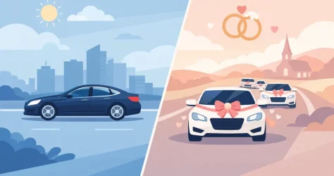 Single Car Versus Wedding Convoy: Which Suits You?