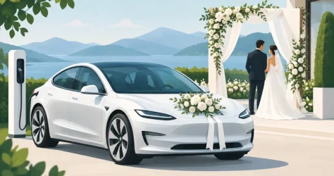 Best Electric Cars for Weddings Worth Booking