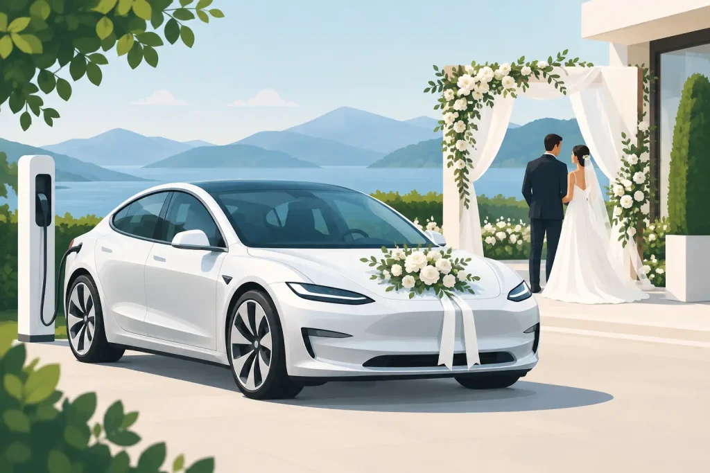 Best Electric Cars for Weddings Worth Booking