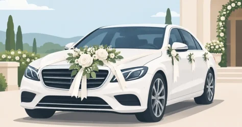 Do Wedding Cars Include Flowers? What to Expect