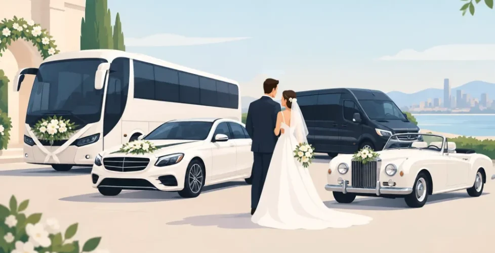 Wedding Transport Trends 2026 Worth Booking