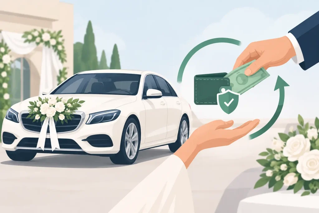 Are Wedding Car Deposits Refundable? What to Know
